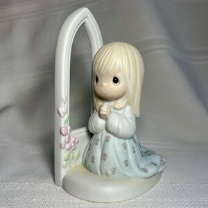 Precious Moments‎ Sam Butcher O Worship the Lord Olive Branch Mark Discontinued